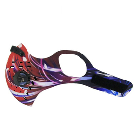 Masque de respiration sportif ajustable avec filtres pour cyclisme