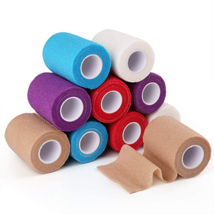 Bandage cohésif de sport assorti élastique de qualité supérieure