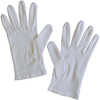 Gants médicaux jetables en coton blanc