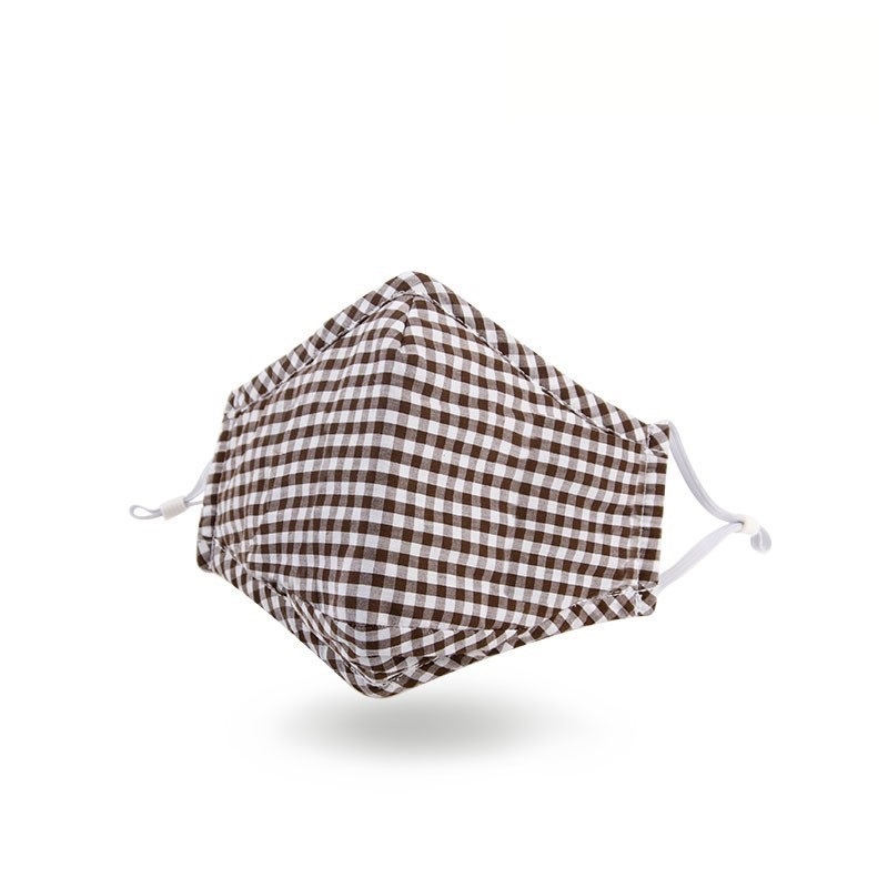Masque de coton protecteur anti-poussière coloré avec filtre