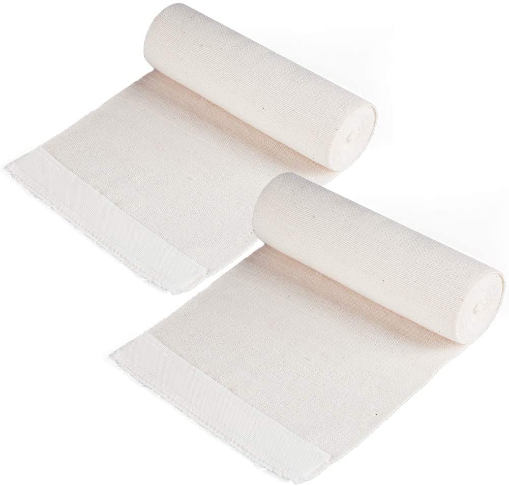 Compression de coton soutien de premiers soins sport Bandages élastiques pour les soins de plaies