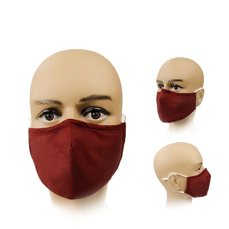 Masque de coton réglable à la mode avec panneau de menton